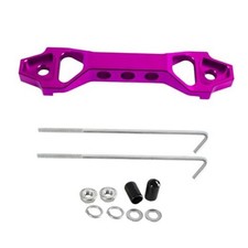 Battery Hold Down Sets, Aluminum Alloy Car Battery Holder Kit with J Purple