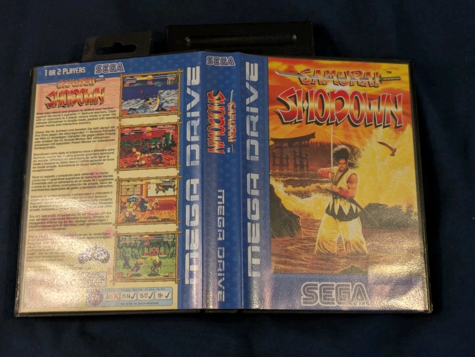 Samurai Shodown - Sega Mega Drive - OVP Komplett - DE PAL - Showdown - Bild 3 von 3
