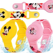 Waterproof AirTag Bracelet for Kids 2 Pack , Cute Cartoon Airtag Holder for ...