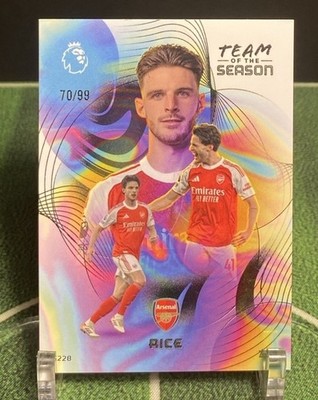 Declan Rice - Topps Total Football Team Of The Season /99 - Arsenal England