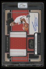 2024-25 Panini One and One Bub Carrington Precision Jersey Auto /99