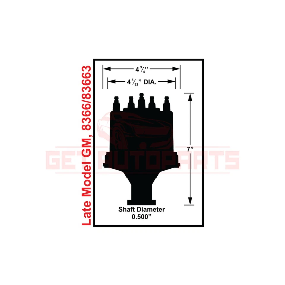 Distribuidor MSD compatible con GMC V3500 1987-1991 Foto 3 de 3