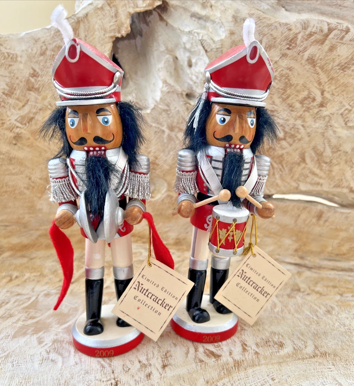 Drummer & Cymbal Nutcracker Lot Of 2 from Target Limited Edition w/tags 8” 2009
Opens in a new windo