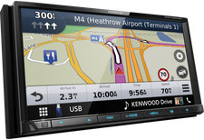 Kenwood DNX7190DABS 7" Navigatore satellitare per auto Garmin GPS DAB+ CarPlay Android Auto CD/DVD