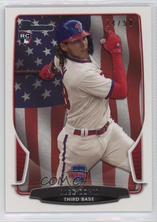 2021 Bowman Transcendent Collection 2/50 Alec Bohm #ABV-13PH Rookie RC 0u3s