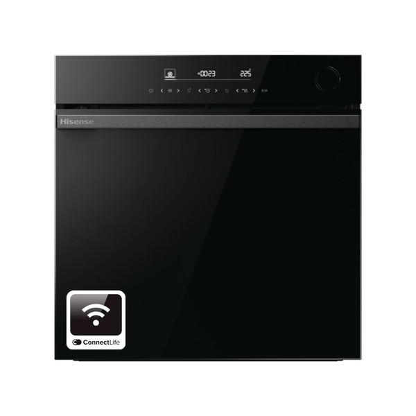 Hisense BSA66346PBGWIFI Ofen Elektro 60CM Schwarz Pyrolytischen 77L Dampf Ce A+-image