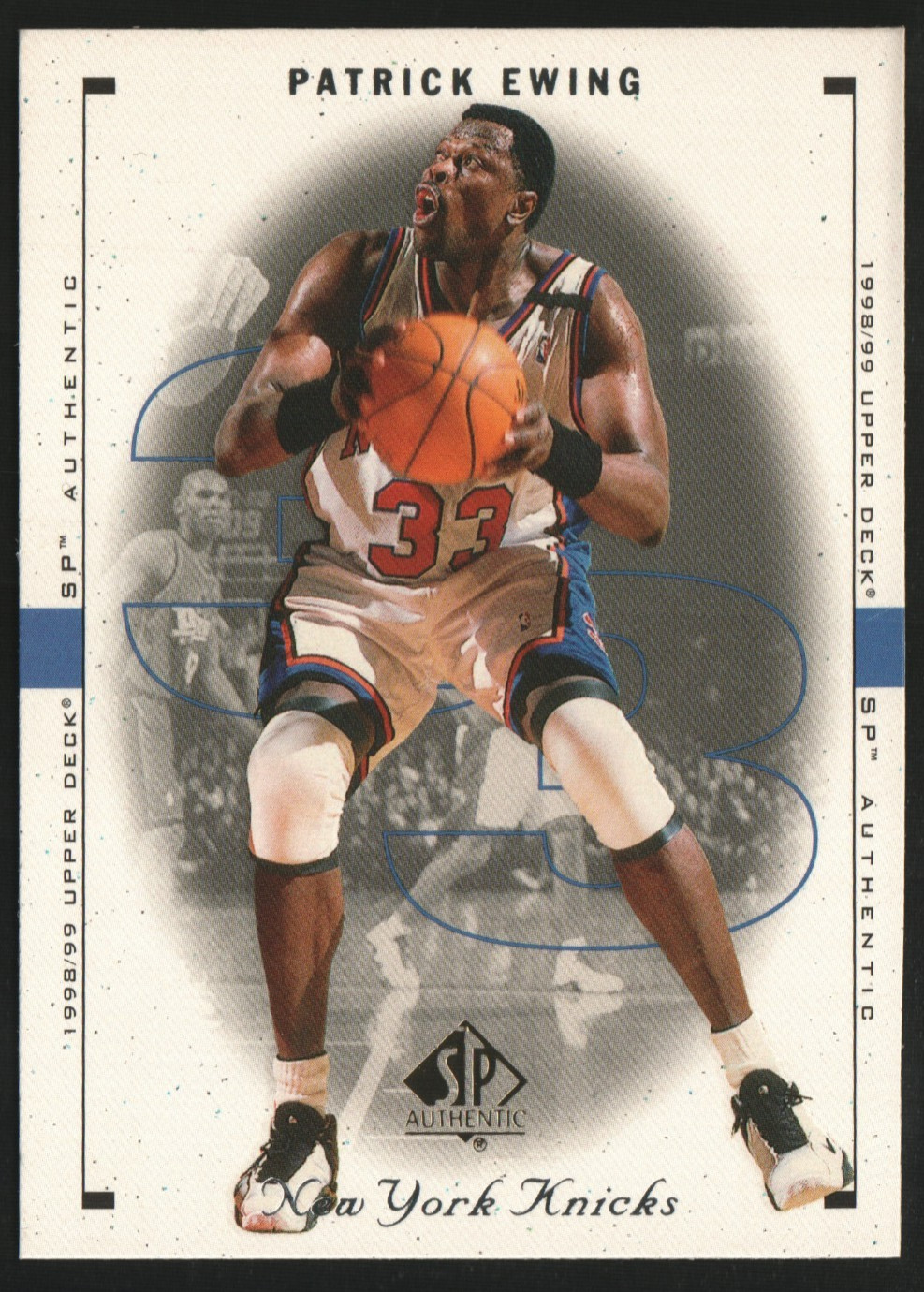 Patrick Ewing 1998-99 Upper Deck SP Authentic #59 NBA Card Knicks R1D:164