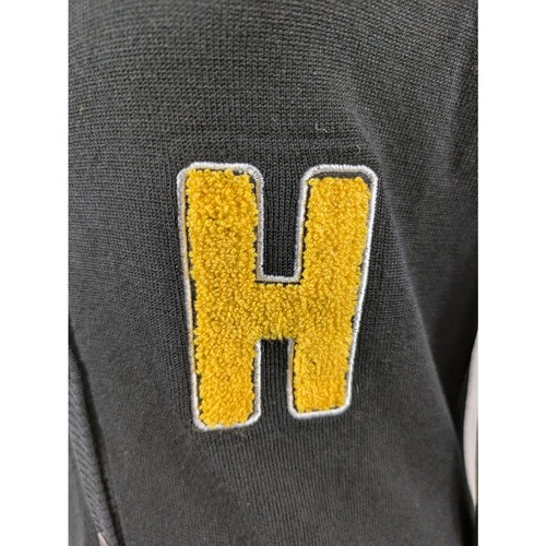 Harry Potter Youth Medium Sweater Button Up Cardigan Embroider Patch Hogwarts - Picture 6 of 12