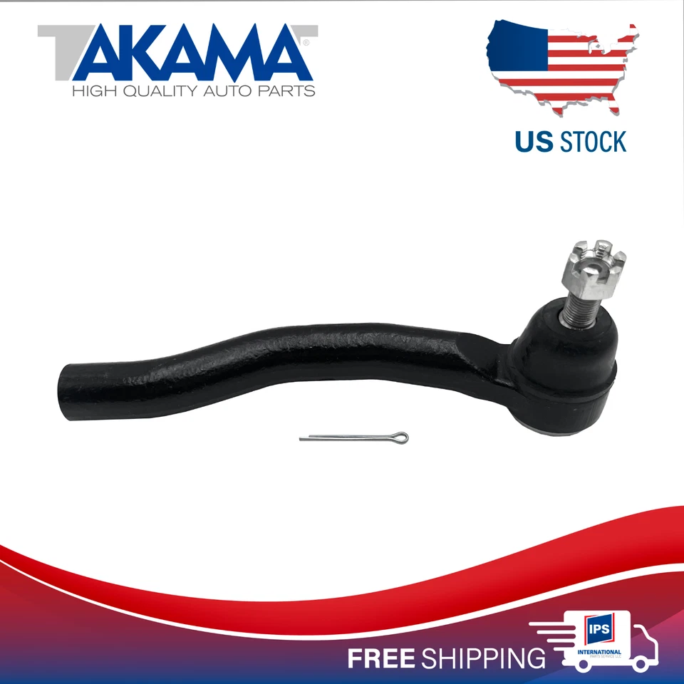 2 pcs ⭐TAKAMA⭐Front Outer Tie Rod Ends Pair For 18-23 TOYOTA CAMRY, 19-22 AVALON - Image 2 of 4