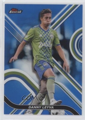 2022 Topps Finest MLS Blue Refractor 139/150 Daniel Leyva Danny Leyva #78 0nr3