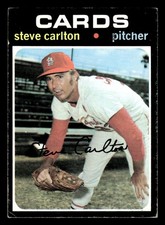 Steve Carlton 1971 Topps #55 St. Louis Cardinals