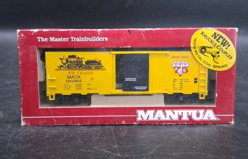 Coche de caja de acero escala HO Mantua 75 aniversario MAOX 192601 #734-775 | Zustand: Used