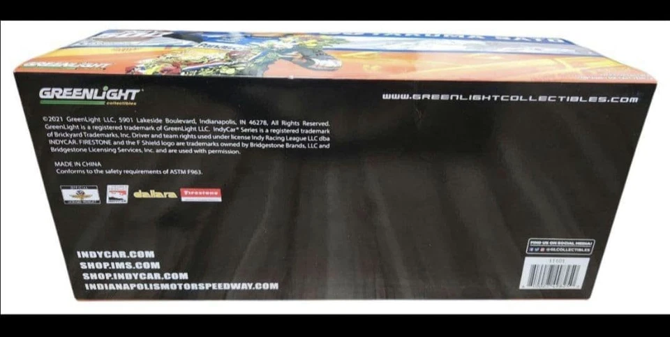 Greenlight 1/18 Indy 500 ganador Takuma Sato Foto 3 de 4