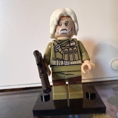 NEW Star Wars Admiral Ematt Custom Lego Minifigure 75202 Defense of Crait Ep 8