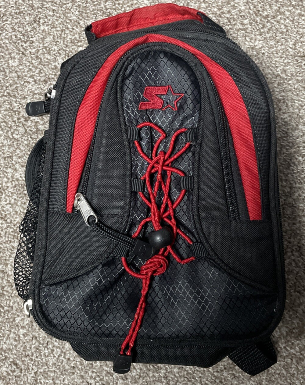 With Backstraps Insulated Zip Closure Red Black White