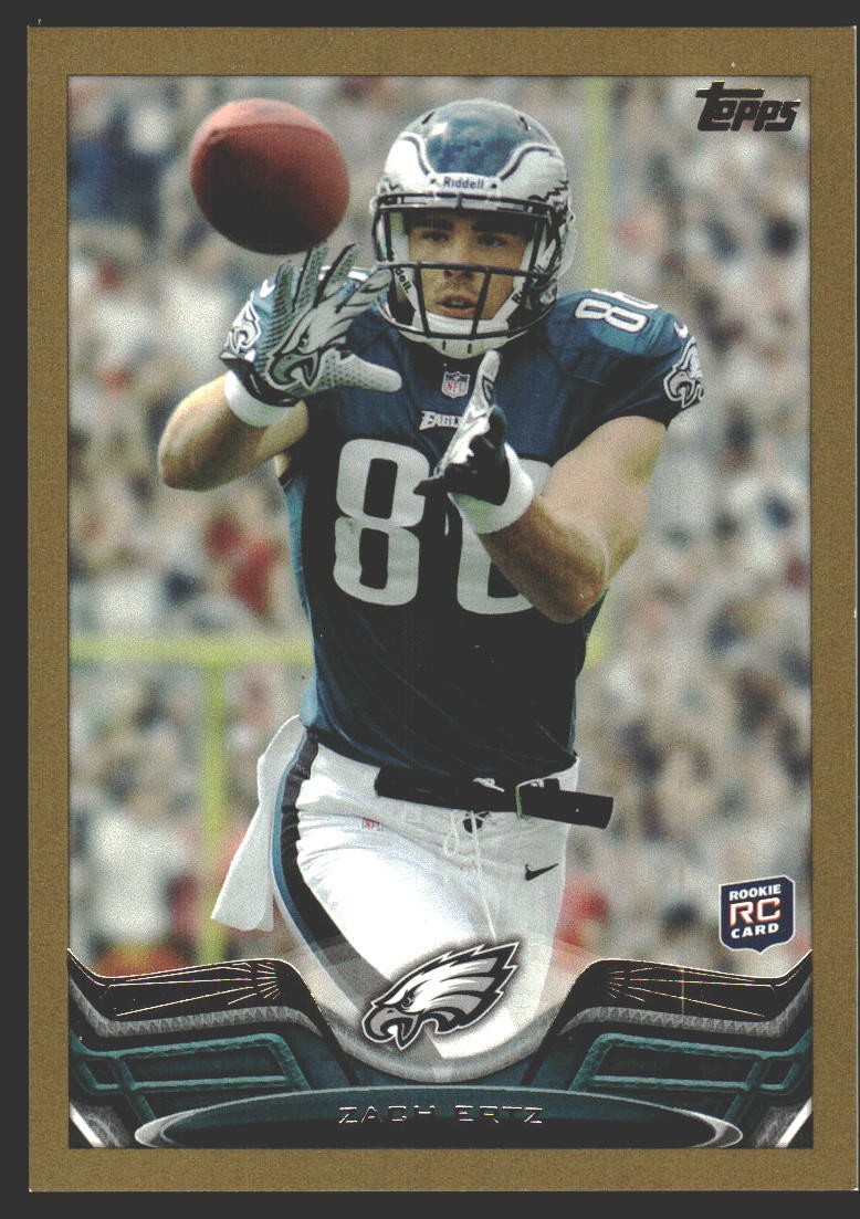 Zach Ertz Topps #384 Gold