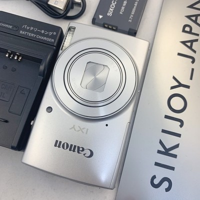Canon IXY 210 PowerShot ELPH 200 IS IXUS 190 silber Digitalkamera Japan
