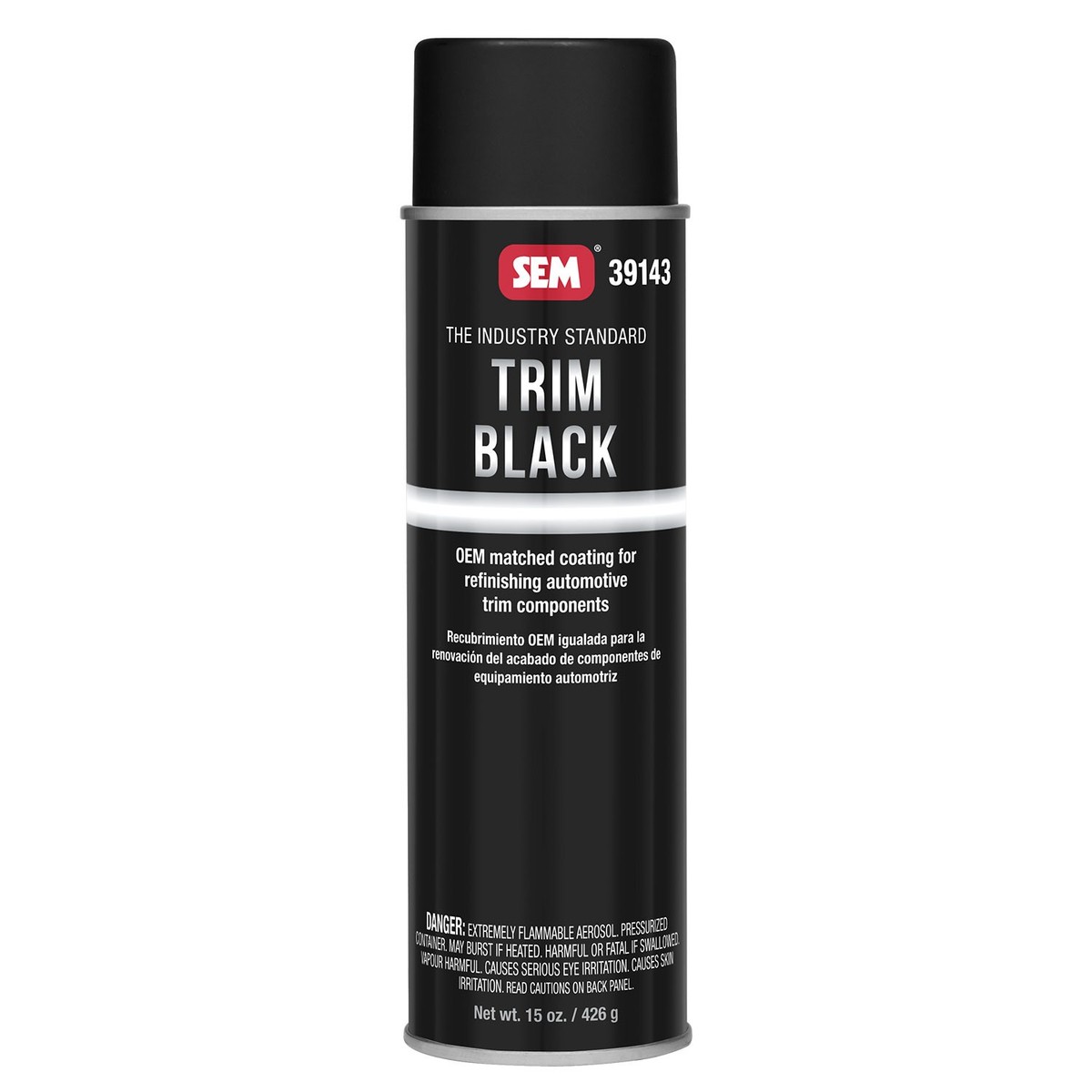 Budd&Joey  ブージートーピード SEM Trim Paint Trim Black Aerosol 12 oz. Can 39143, 6 Pack | eBay