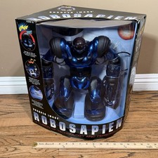 WOWWEE Robosapien 2004 Chrome Blue Signature Series Exclusive Signature NIB