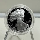 1993 P American Silver Eagle Gem Proof In Plastic Holder No Box #3