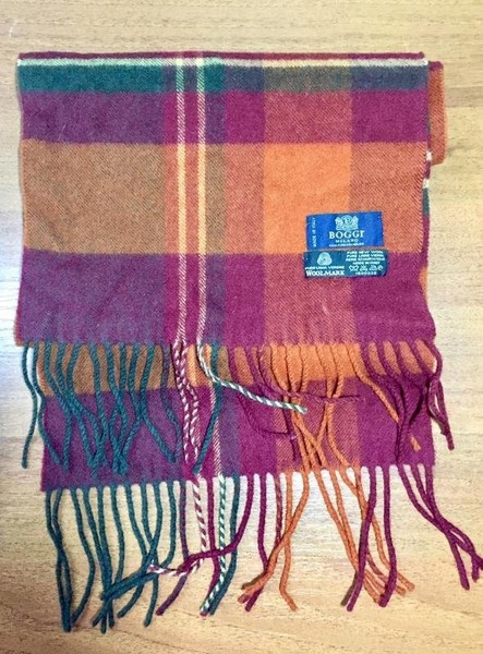 Men Boggi Milano Scarf Multicolor One size