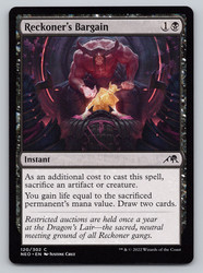 Reckoner's Bargain 120/302 Kamigawa: Neon Dynasty