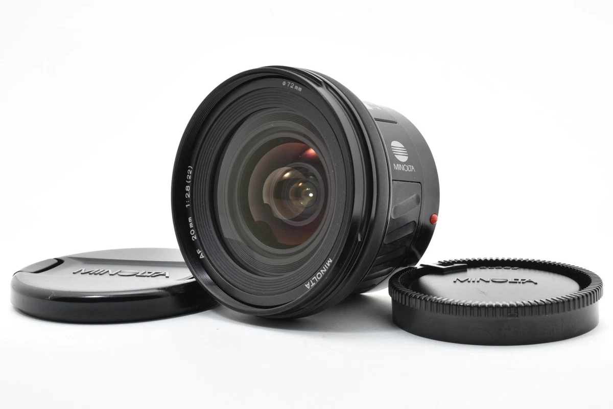 MINOLTA AF 20mm f/2.8 レンズ Minolta f/2.8 Camera Lenses 20mm Focal for sale | eBay