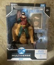 McFarlane DC Multiverse Robin  Batman Forever  BAF Nightmare Bat MIP