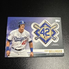 2018 Topps Update Jackie Robinson Day Manufactured Cody Bellinger #JRP-CE Patch