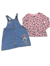 Conjunto de Vestido Jean Denim Jessie Woody Buzz 7/8 Toy Story de los Parques Disney
