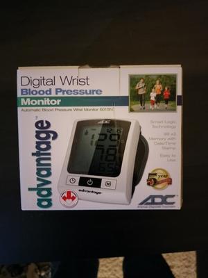 #ad ADC Advantage 6015N Digital Automatic Wrist Blood Pressure Monitor Memory $19.99