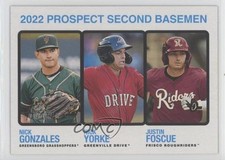 2022 Heritage Minor League Edition Prospect Stars Nick Yorke Justin Foscue w7v