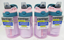 4 Pack Contigo Kids Autospout Cleanable 14oz Cup, Pink and Teal