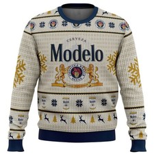 Cerveza Modelo Ugly Sweater Partyugly sweater ideas Ugly Christmas Sweater Jump