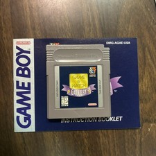 Nintendo Game and Watch Gallery Gameboy Video Game Cartridge + Manual TESTED