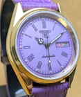 Rare vintage Seiko 5 automatic day date movement number 6309A japan made men's w
