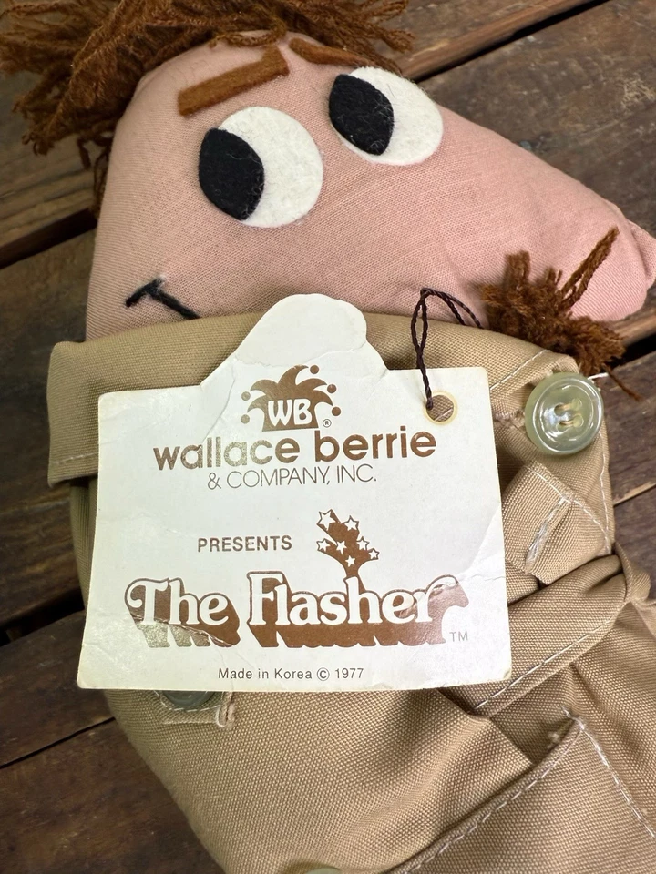 Vintage 1977 Wallace Berrie & Co. Mister Flashmore Jr. aka The Flasher - Image 3 of 4