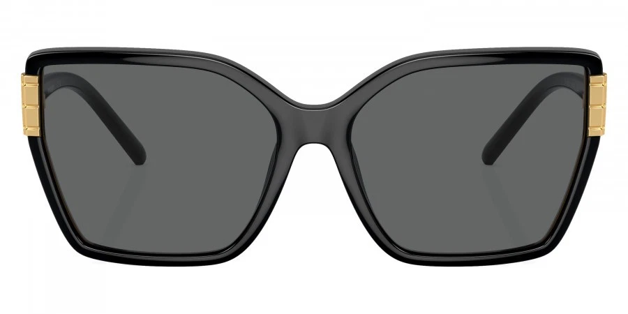 Gafas de sol Tory Burch para mujer TY9076U 196487 58 mm negras - lentes gris oscuro - NUEVAS Foto 2 de 4