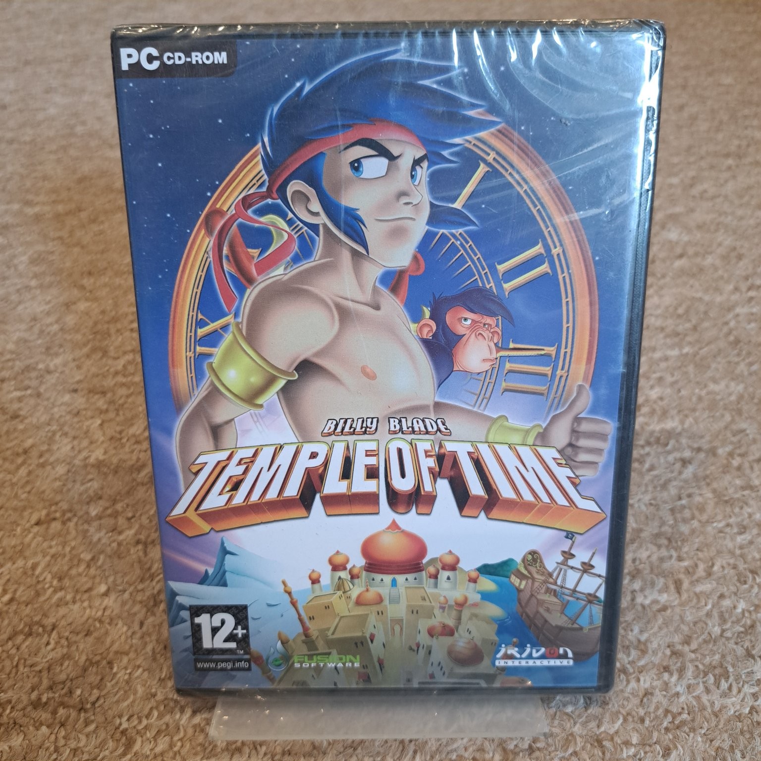 Billy Blade Temple of Time PC CD-ROM Game Factory Sealed Adventure NEW SEALED