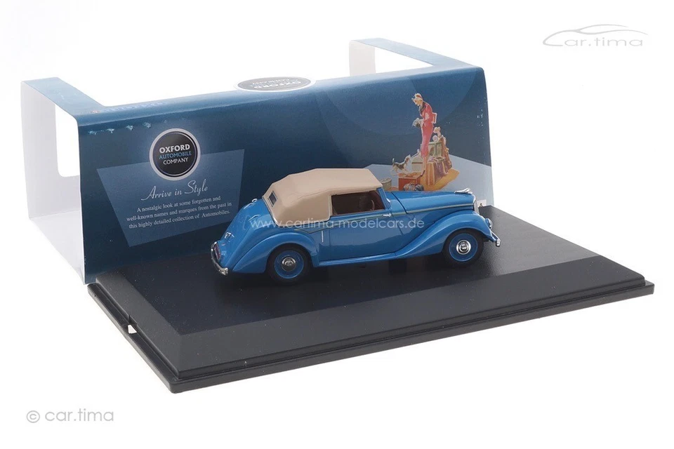Armstrong Siddeley Hurricane (Closed) Bluebird Blu Oxford 1:43 ASH005 - Immagine 3 di 4