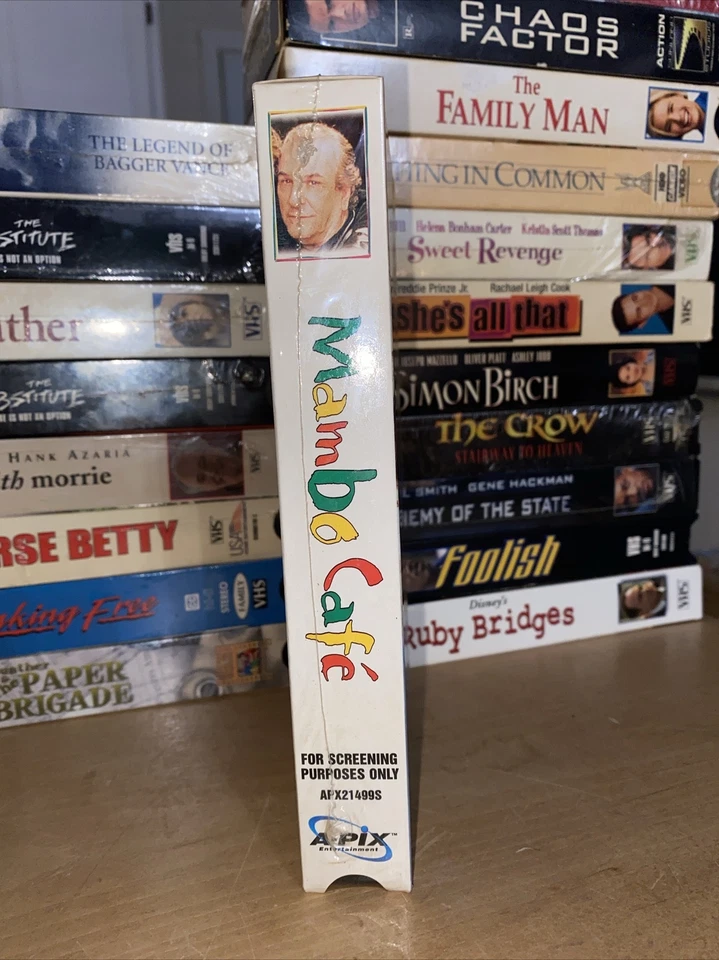 Mambo Café VHS Demo 2000 Sealed Screener Demo Promo Tape New Rare HTF OOP - Image 2 of 4
