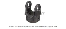 Neapco 10-4193 End Yoke with Single Keyway 1-1/4” Round