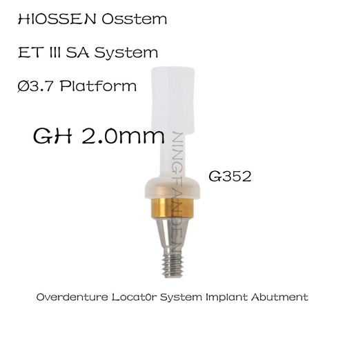 Localizador de implantes Hiossen mini/pilar estándar GH = 1-7,0 mm herramienta de accionamiento tapas macho - Imagen 43 de 258