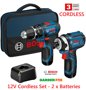 combi drill and impact driver set