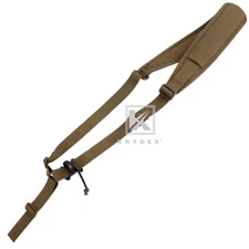 KRYDEX Tactical Sling Strap Modular Slingster Single Point Quick Adjust Coyote