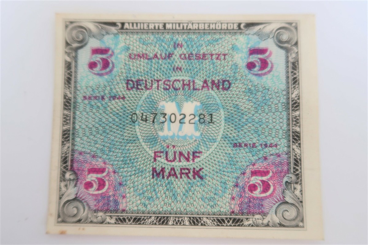 未使用 1944年 フランス 軍票 France 5 フラン francs 紙幣 未使用 1944年 フランス 軍票 France 5 フラン francs 紙幣 2025