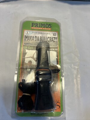 Primos Hunting Calls - Imaka Da BullCrazy 935 - Short Range Elk Hunting Call