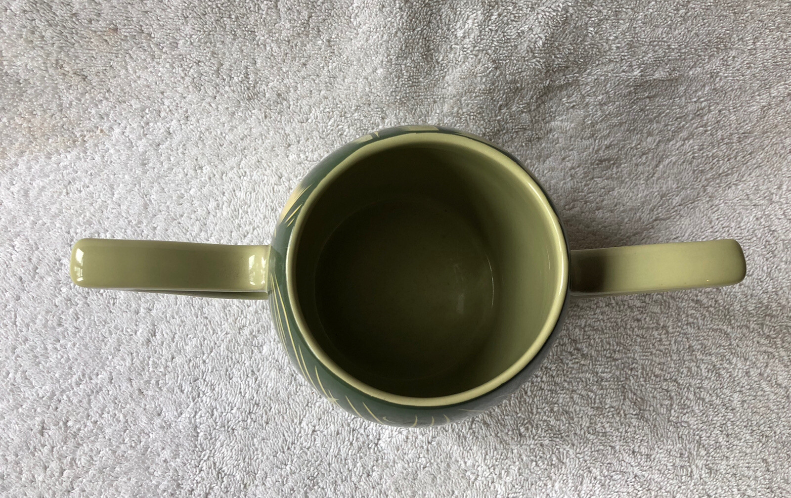 Genuine Disney Store Star Wars Large Yoda Mug/Cup 3D Face Double Handled Ears