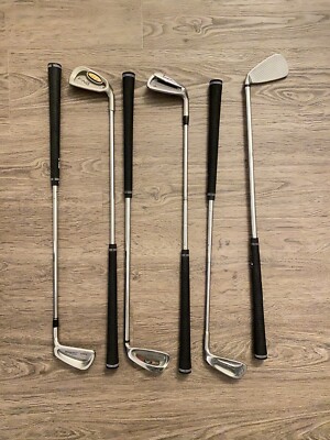 The Shortest Iron - indoor golf training aid club - 25'' long - w/ Trainer Grip