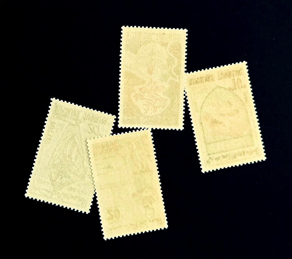 Lote de estampillas de Túnez - 1959 variedad tunecina viva como nueva OG NH r57🔥 Foto 2 de 2